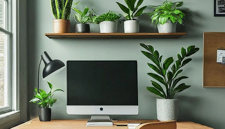 گل‌های مناسب برای دفتر کار؛ افزایش تمرکز، آرامش و زیبایی